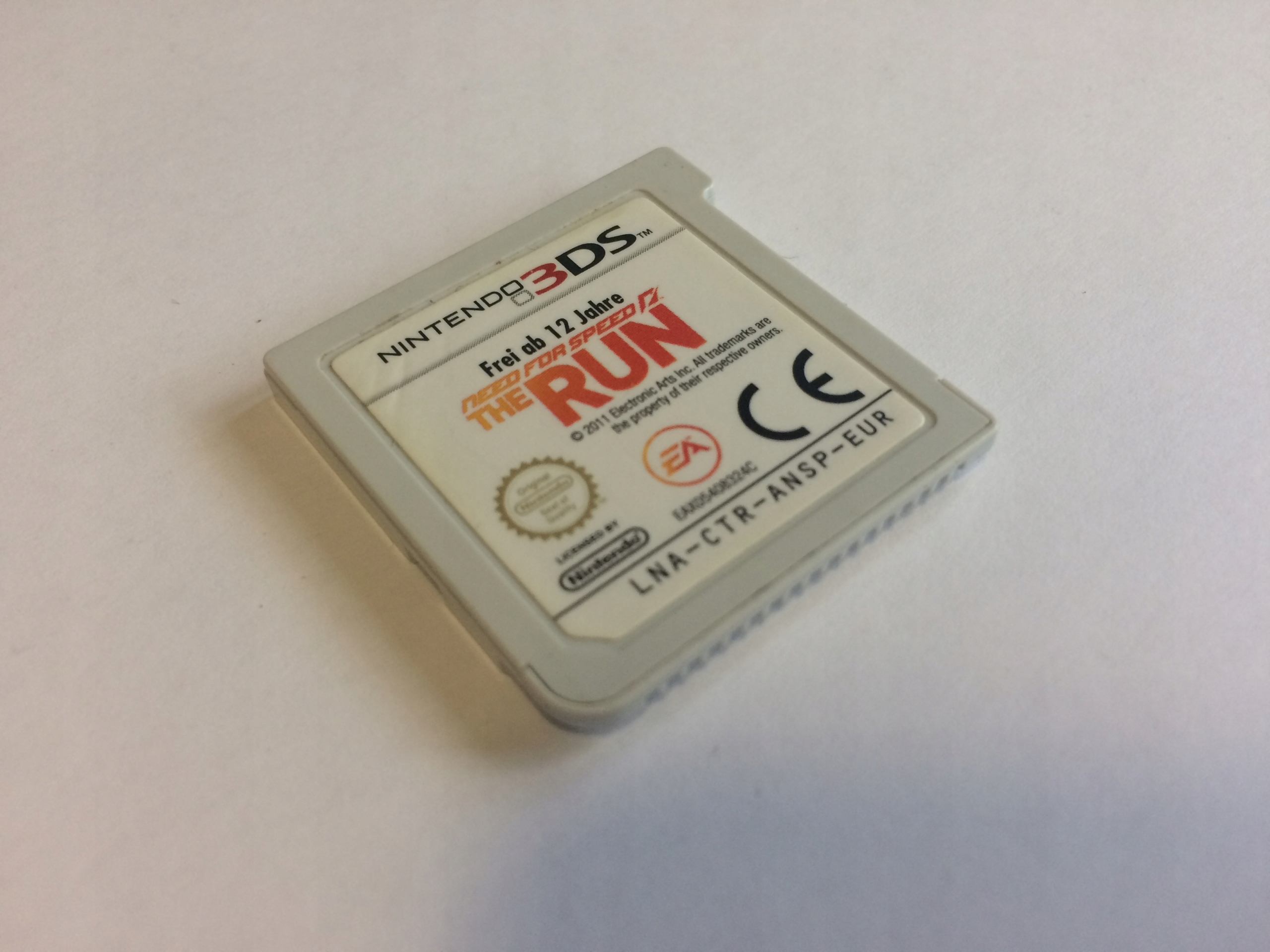 NEED FOR SPEED THE RUN [NINTENDO 3DS]