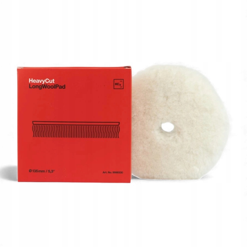 Koch Chemie Heavy Cut Long Wool Pad 135 x 23 mm Futro Polerskie Z Baranka