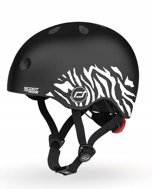 Scootandride Kask Xxs-s Lifestyle dla dzieci 1-5 lat Zebra Zebra
