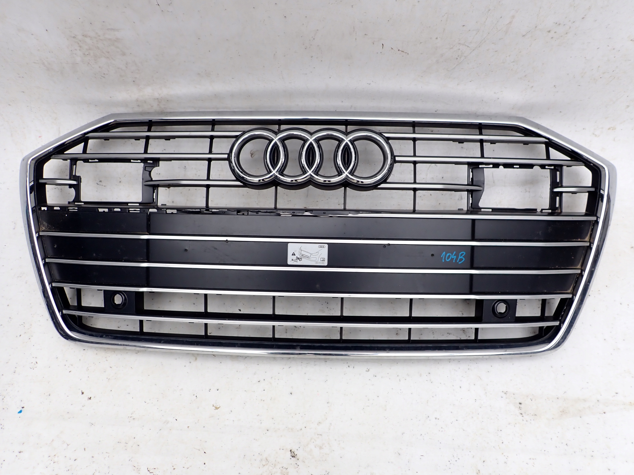 AUDI A6 C8 4K 18-> grill grille radiator PDC