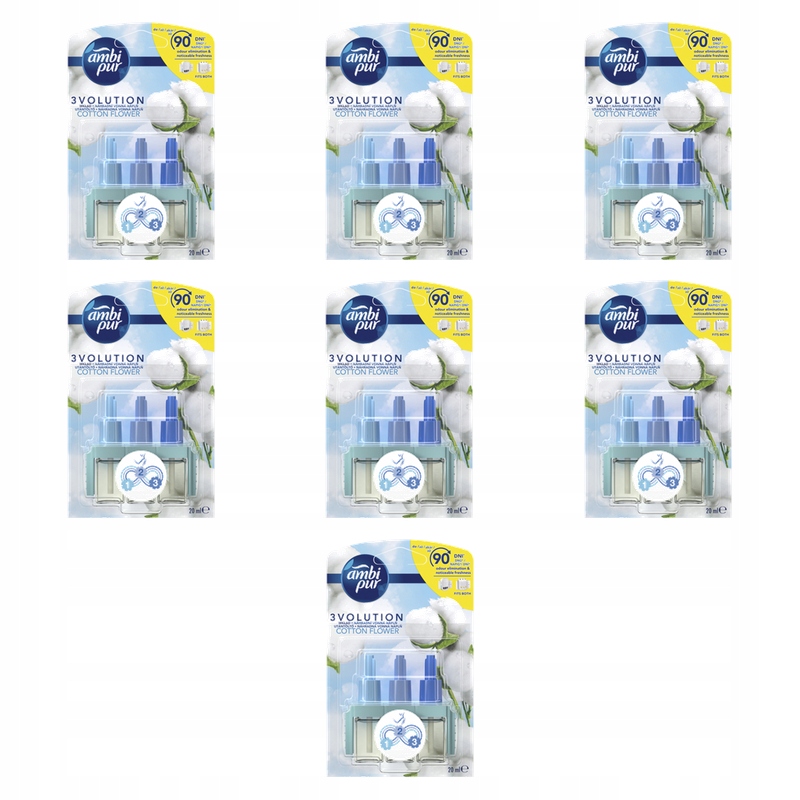 Ambi Pur náplň do elektrického osvěžovače Cotton 20 ml X7