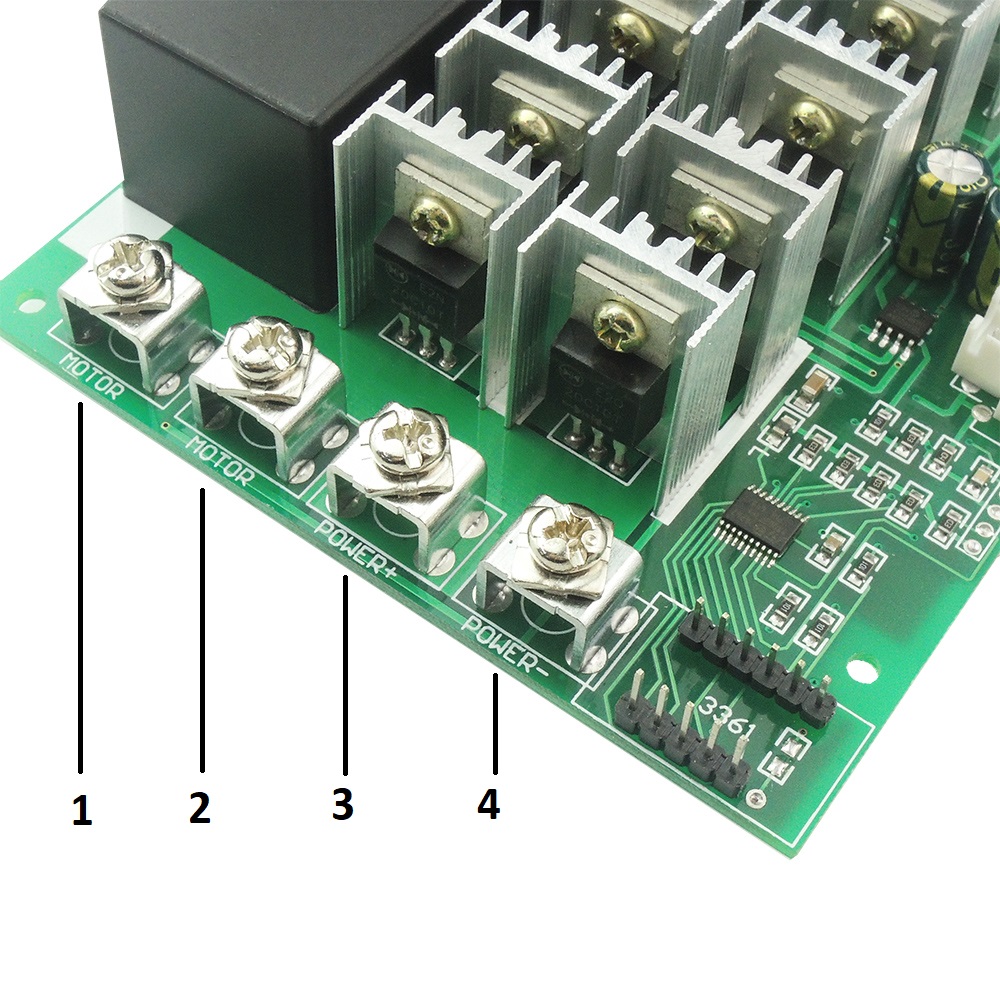 Regulator obrotów PWM 60 A dwukierunkowy z LED – Najważniejsze dane techniczne