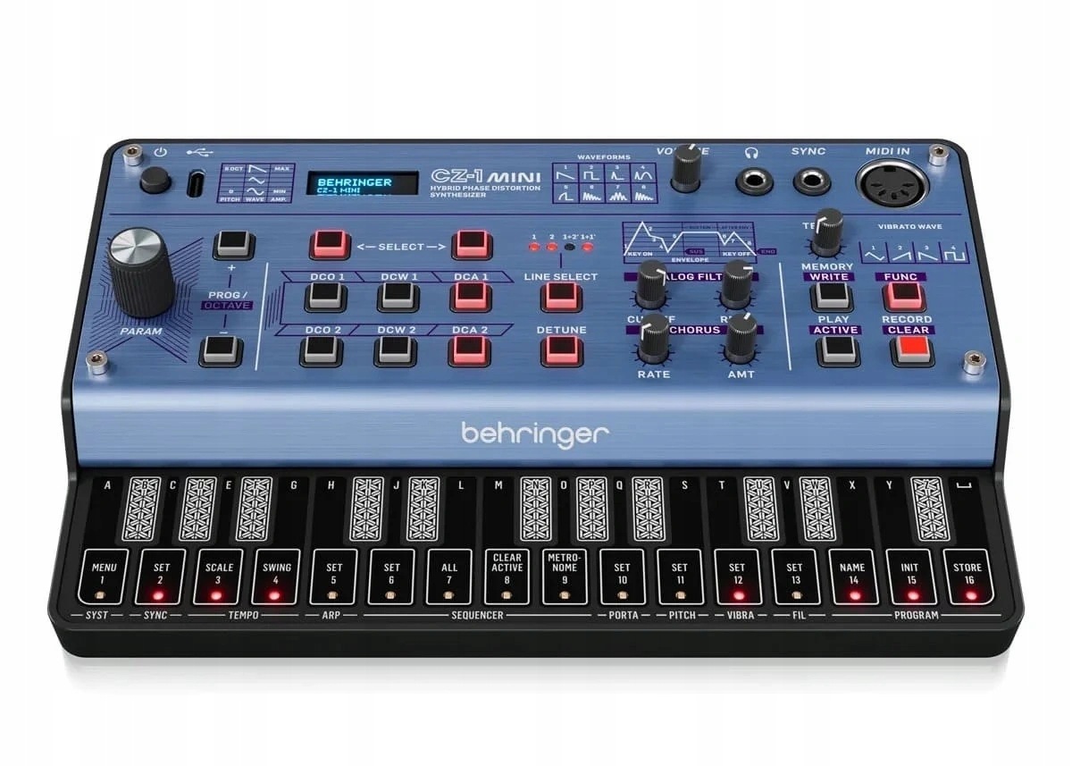 Behringer CZ-1 Mini – analogový syntezátor