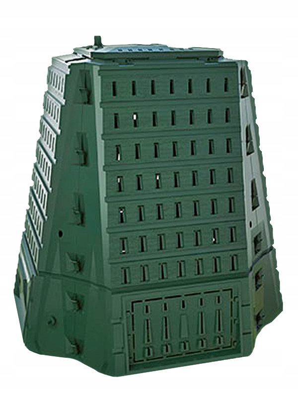 Kompostownik Biocompo 900L Zielony Leśny Pojemnik Do Kompostu Ekologiczny