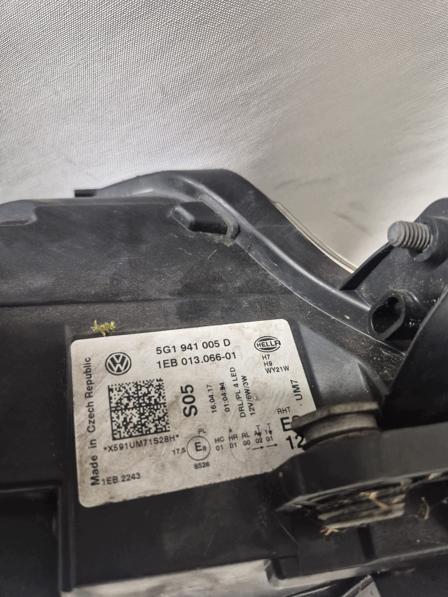 VW GOLF VII 7 5G LIFT 17- light left front front 5G1941005D