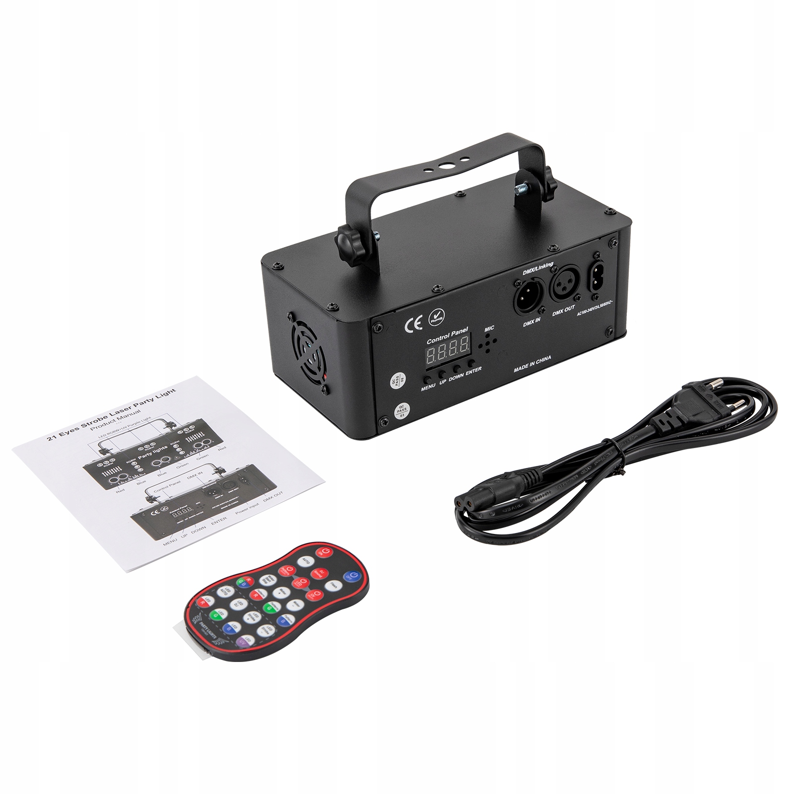 21-oczy projektor laserowy LED RGBW DMX Disco Model projektor laserowy LED RGBW DMX Disco