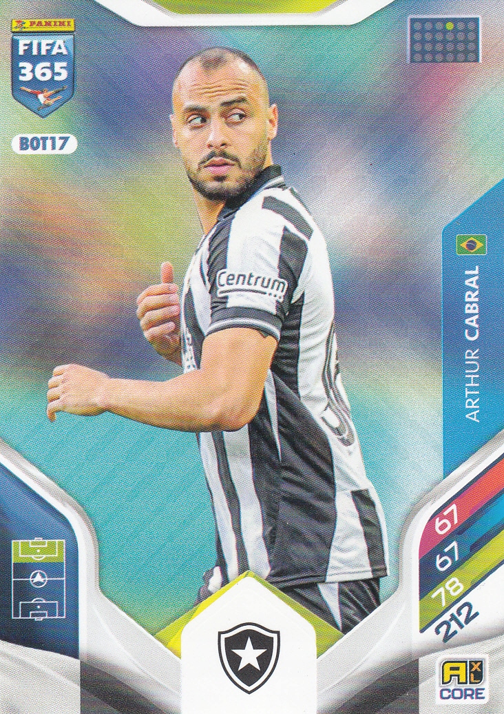 Karta Kolekcjonerska Panini Fifa 365 2026 Team Mate Arthur Cabral BOT17