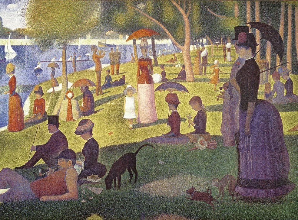 

Puzzle 1000 el Museum Sunday Georges Seurat Obraz