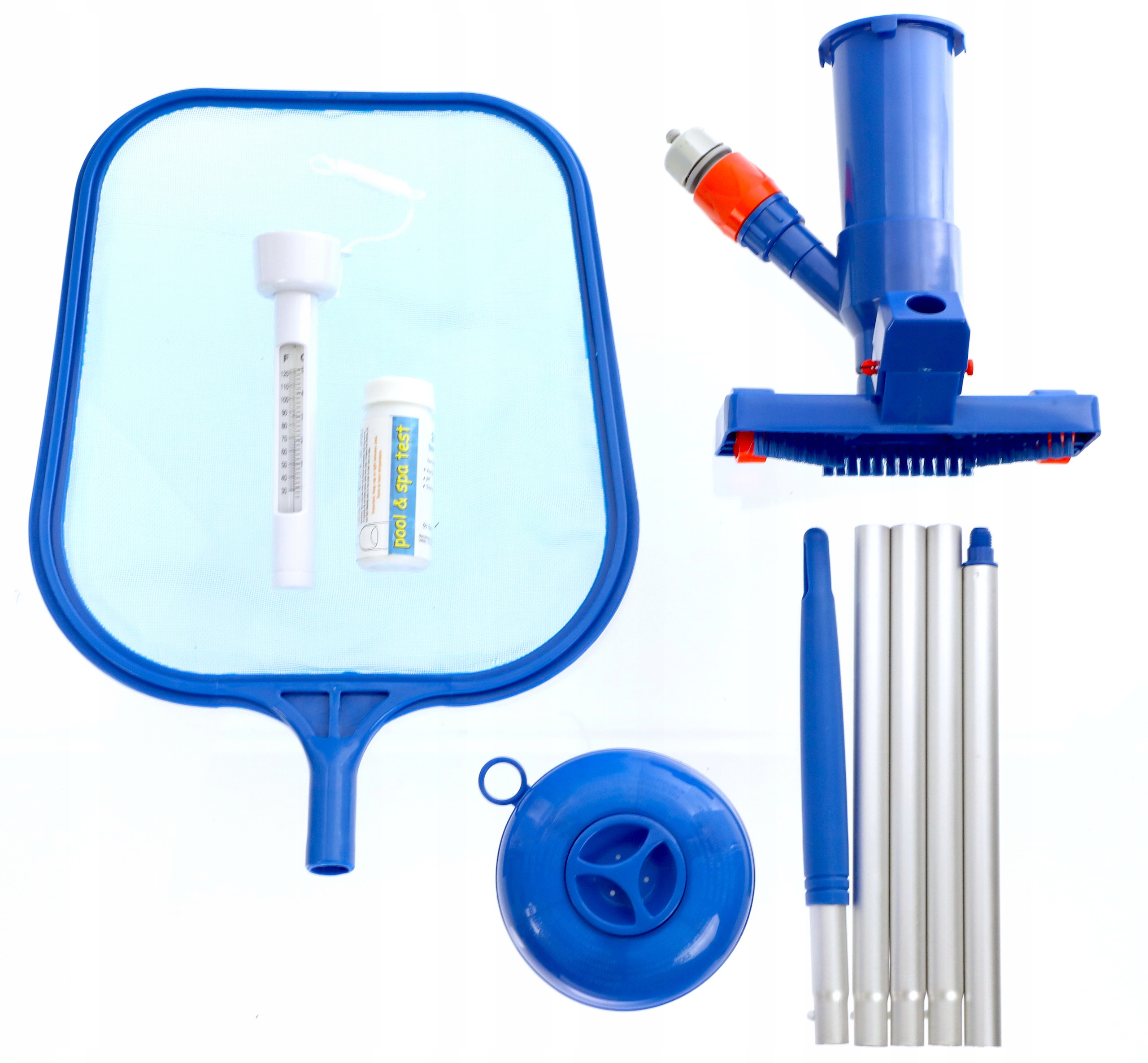 Sada Na Čištění Bazénu Velký Vysavač