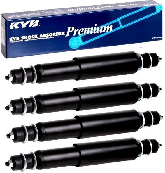 KAYABA AMORTYZATORY PRZÓD + TYŁ FIAT 126P