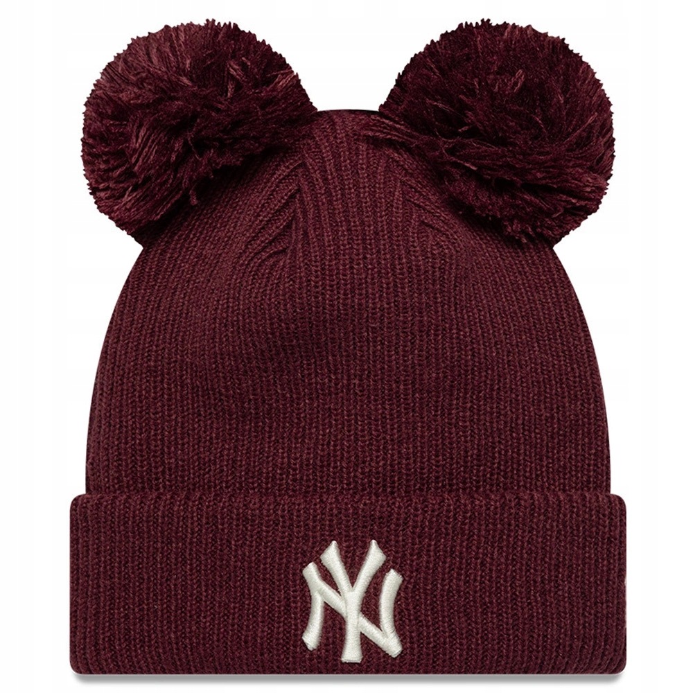 Čepice New Era dámská Ny New York Yankees mlb teplá akryl béžová