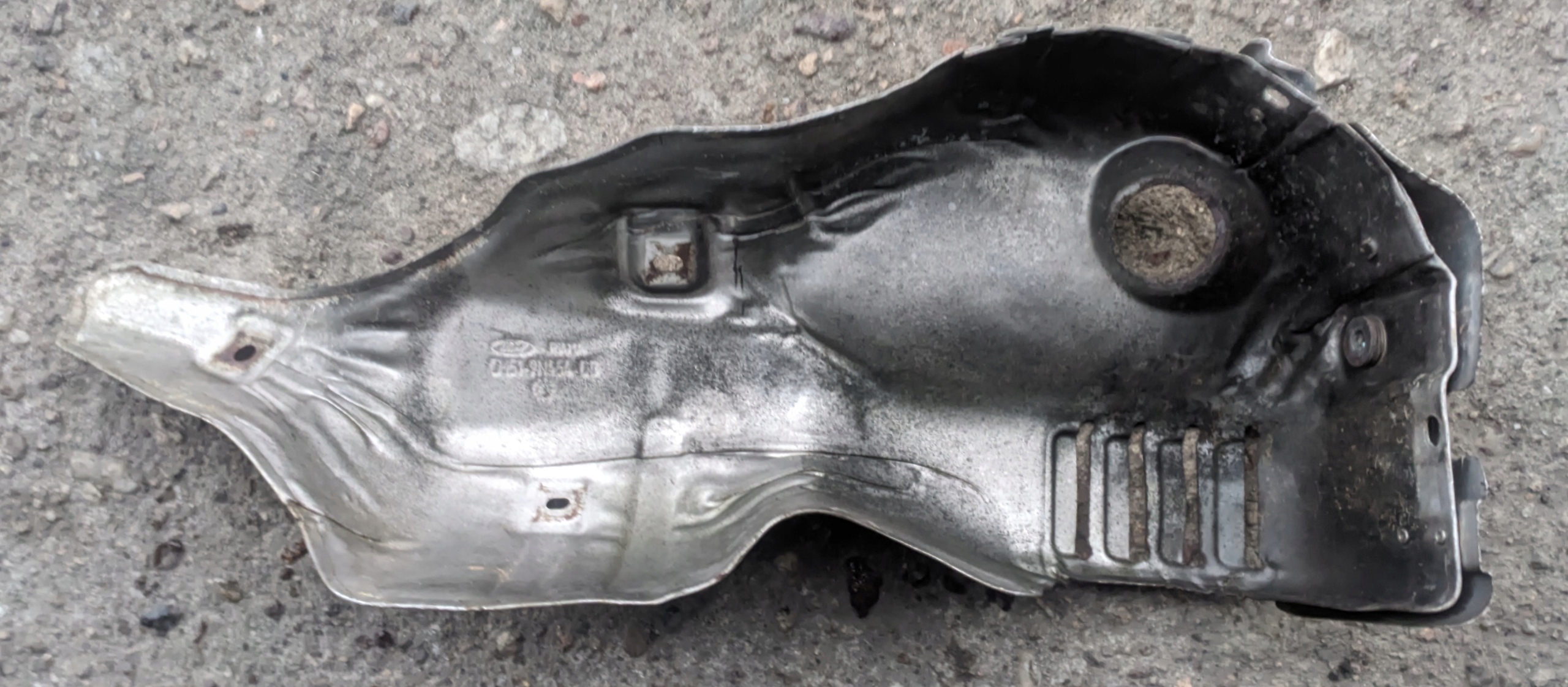 FORD B-MAX 12R 1.0EB Blende Abdeckung TERMICZNA KATALIZATORA CM51-9N454-DB