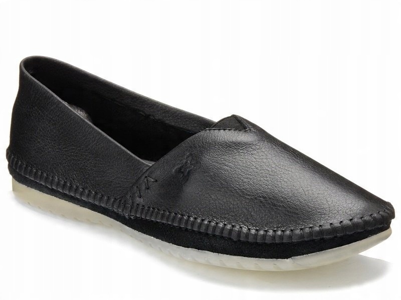 

Baleriny damskie Maciejka 1930 slip-on skórzane 41