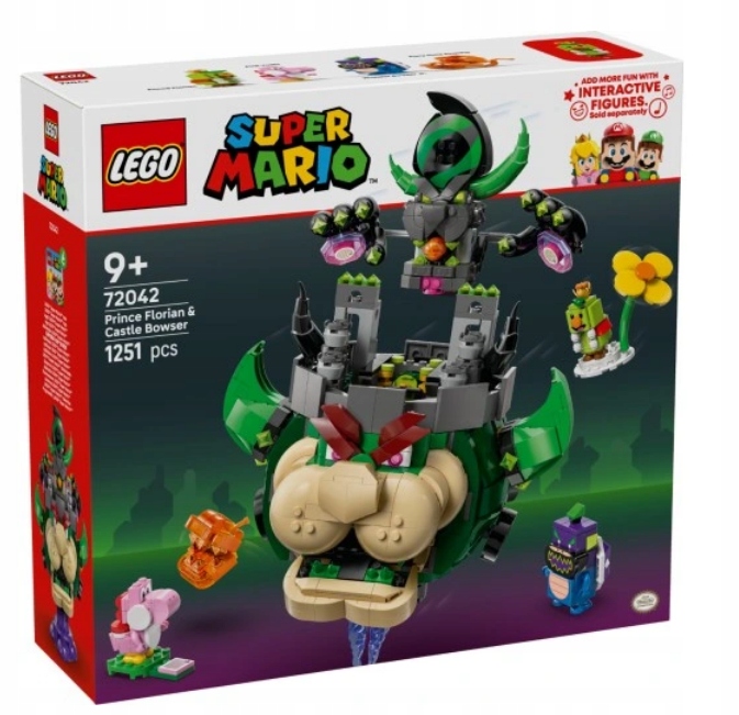 Lego 72042 Mario Princ Florian A Hrad Bowser