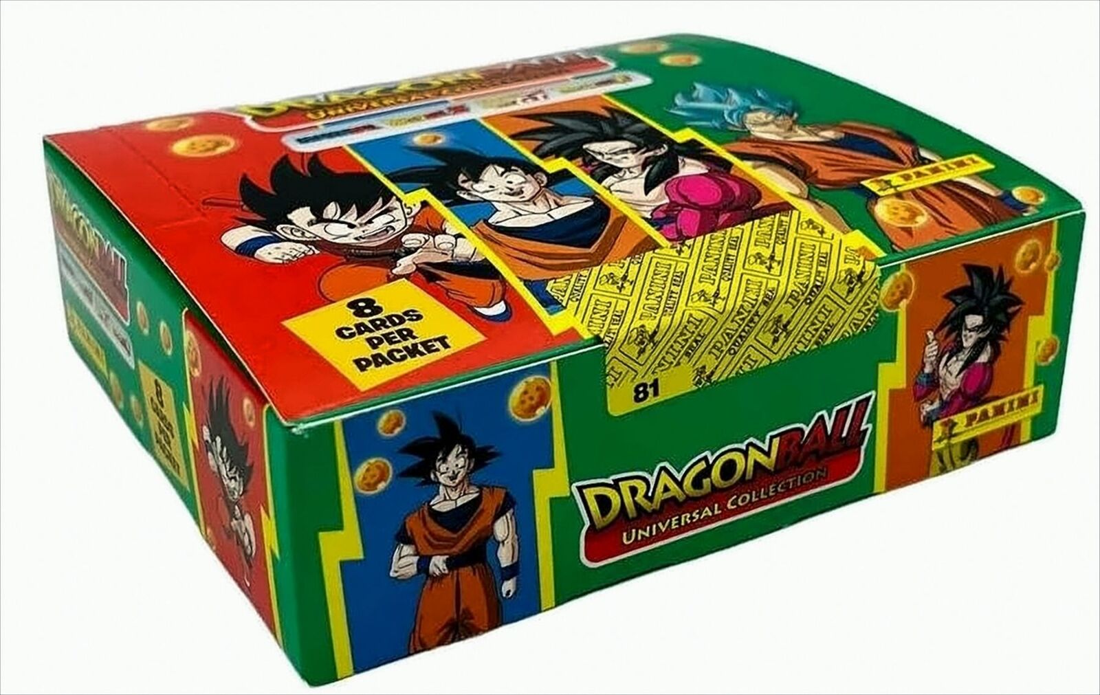 DRAGON BALL UNIVERSAL COLLECTION BOX 18 SASZETEK Z KARTAMI