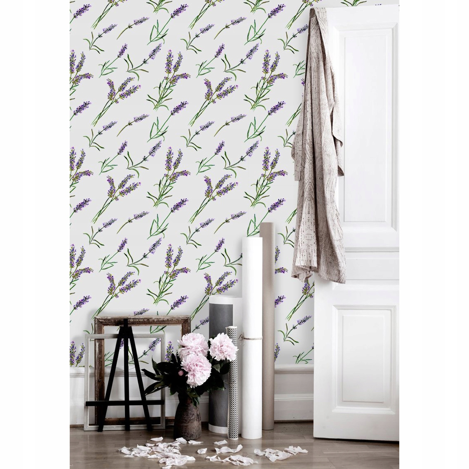 

Foto tapeta samoprzylepna Kwiaty lawendy 290x290cm