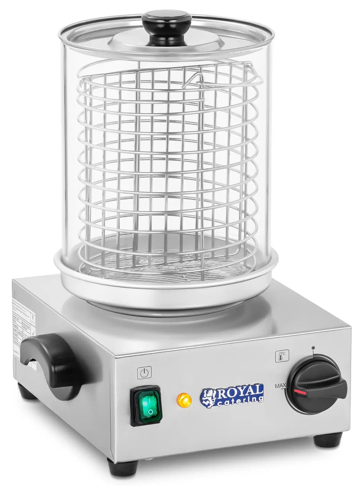 Ohřívač hot dogů 800W Royal Catering RCHW-800 10010160