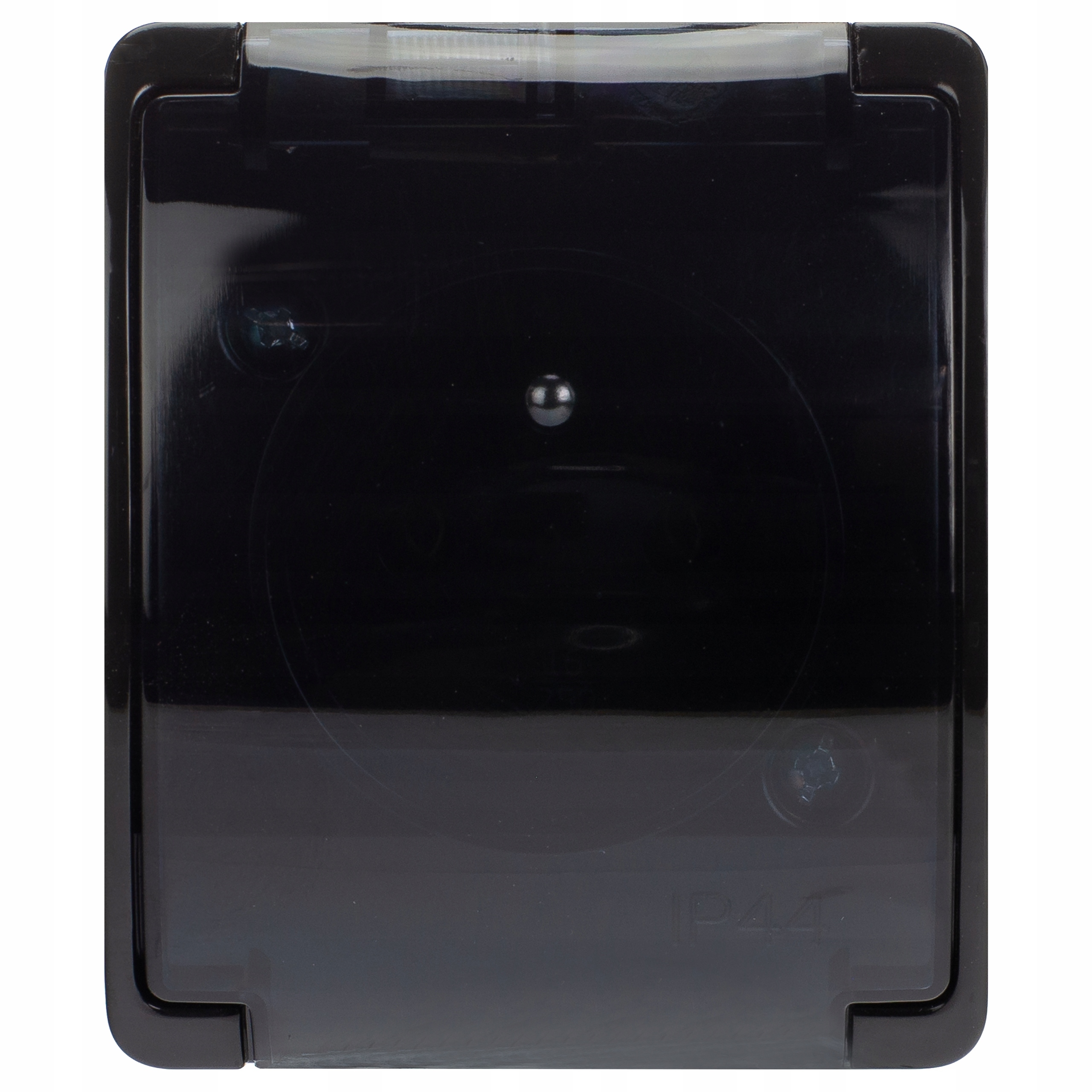 Gniazdo pojedyncze hermetyczne IP44 natynkowe Uziemienie Z uziemieniem