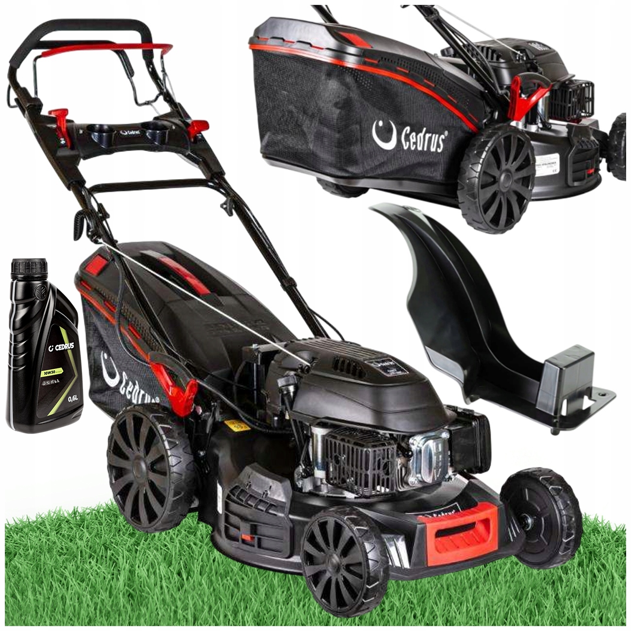 Kosiarka Spalinowa Cedrus Z Napędem 53 CM 5,7 Km 196 CM³ Kosz 65 L