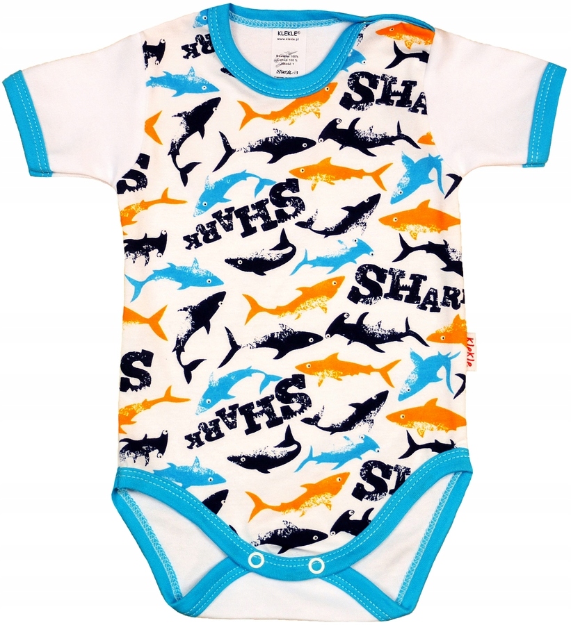 

Body Krótki rękaw 100% Bawełna r 104 Klekle