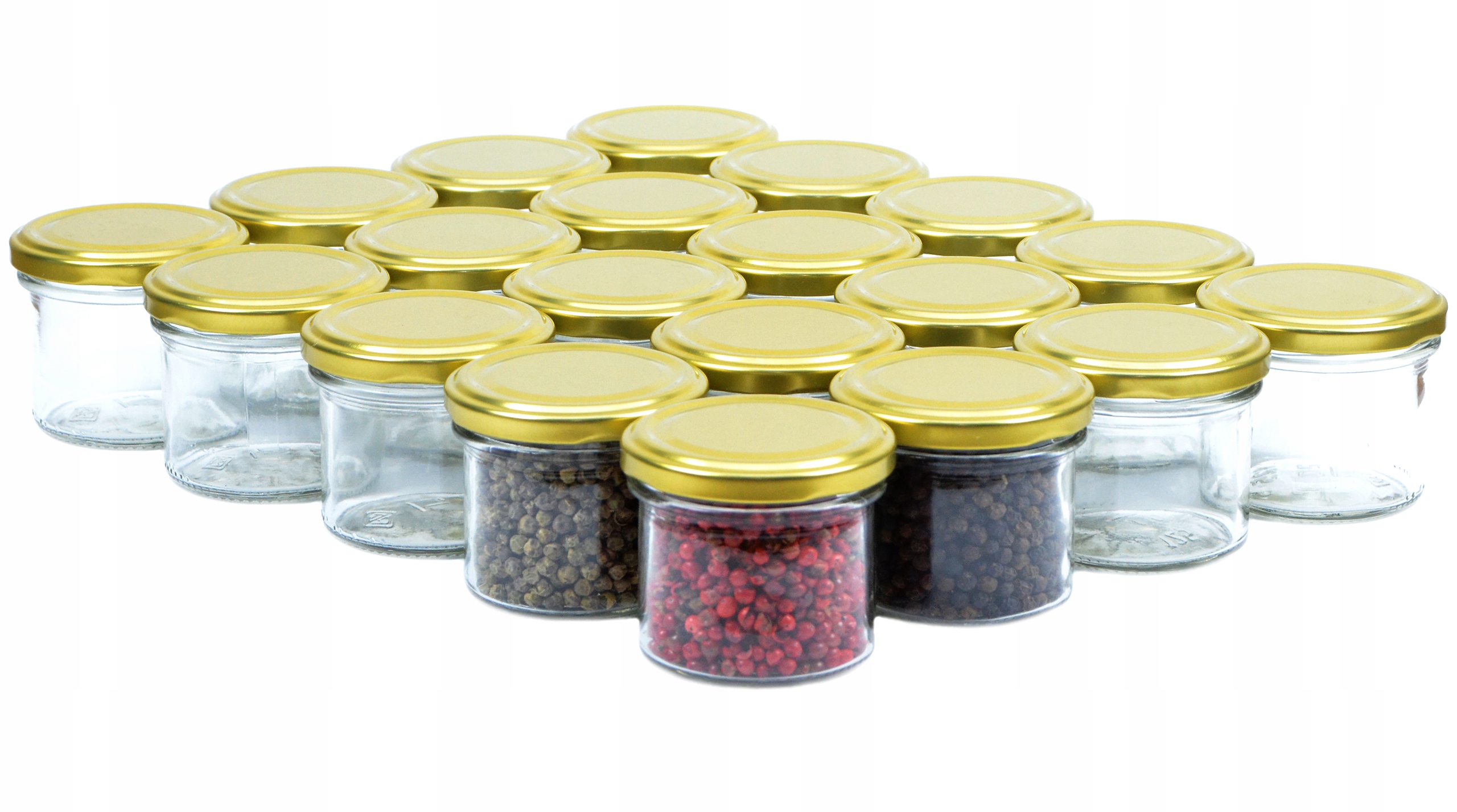 

Słoik szklany do deserów cateringów 125 ml 20 szt