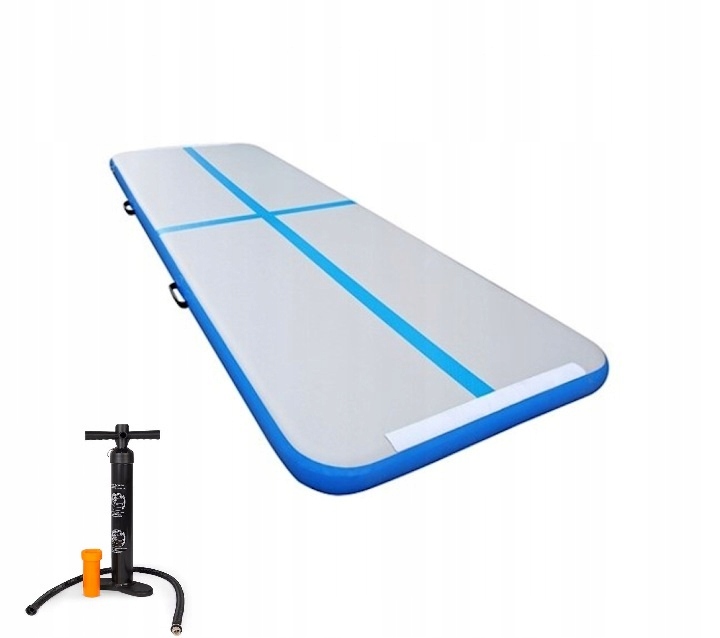 Nadmuchiwana Mata gimnastyczna Airtrack Ścieżka akrobatyczna 400x100x10 cm