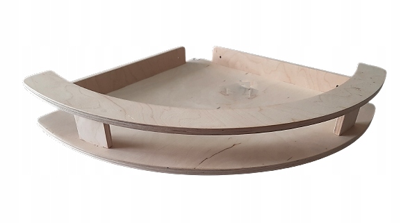 Levně Závěsná rohová police pro kočky