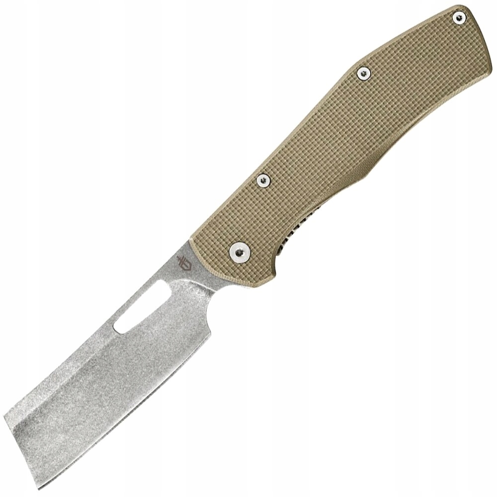 Nůž skládací Gerber Flatiron Cleaver Desert Tan s klipem