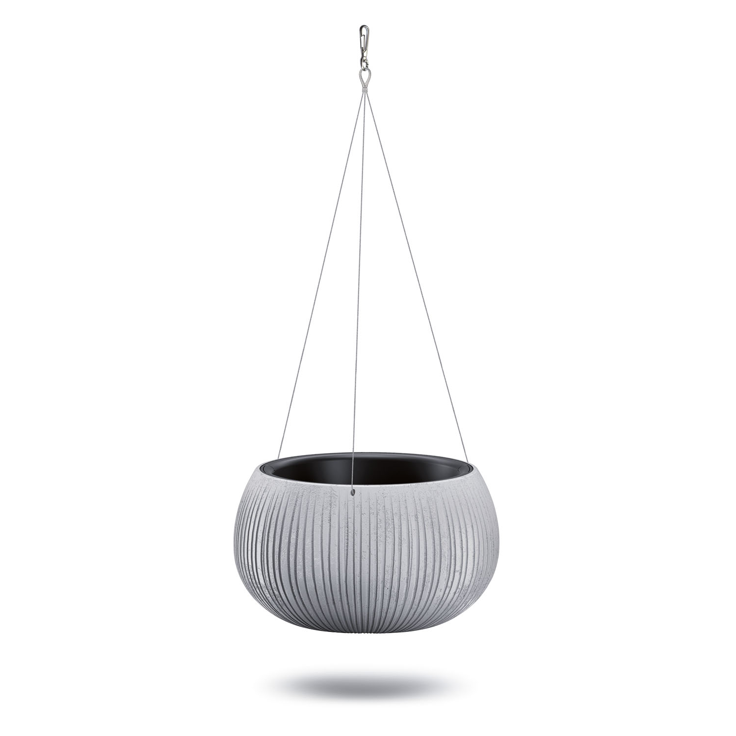 

Donica Wisząca Bowl Kula Beton DKB370WS z wkładem