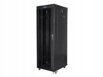 Lanberg Volně stojící skříň 19" 37U/600x800 (v rozloženém stavu) skleněné d