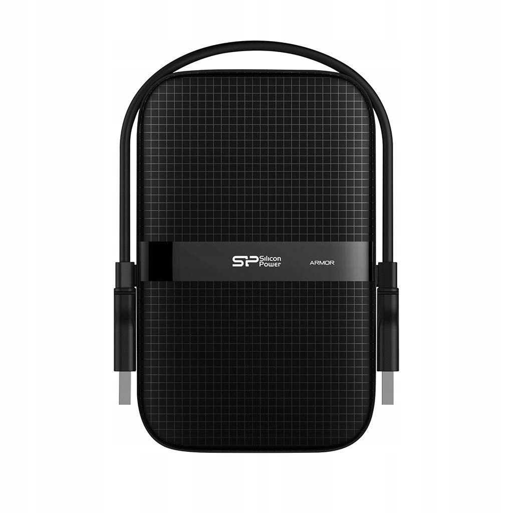 Dysk zewnętrzny Silicon Power Armor A60 1TB 2,5" Usb 3.0 Black Pancern