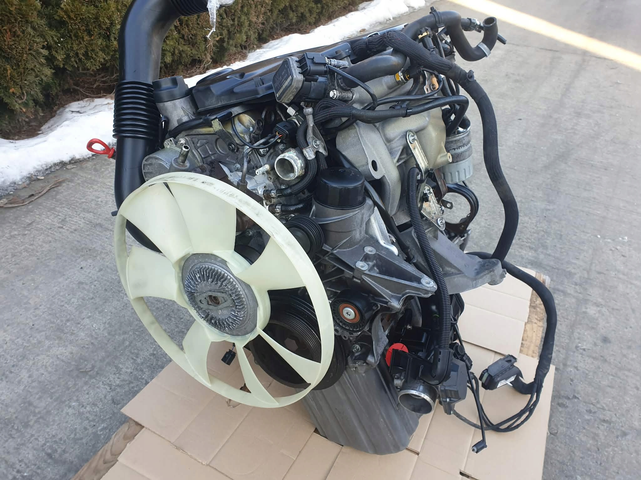 complete engine Mercedes Sprinter 906 2.2 CDI OM646 BITURBO 150k BDB