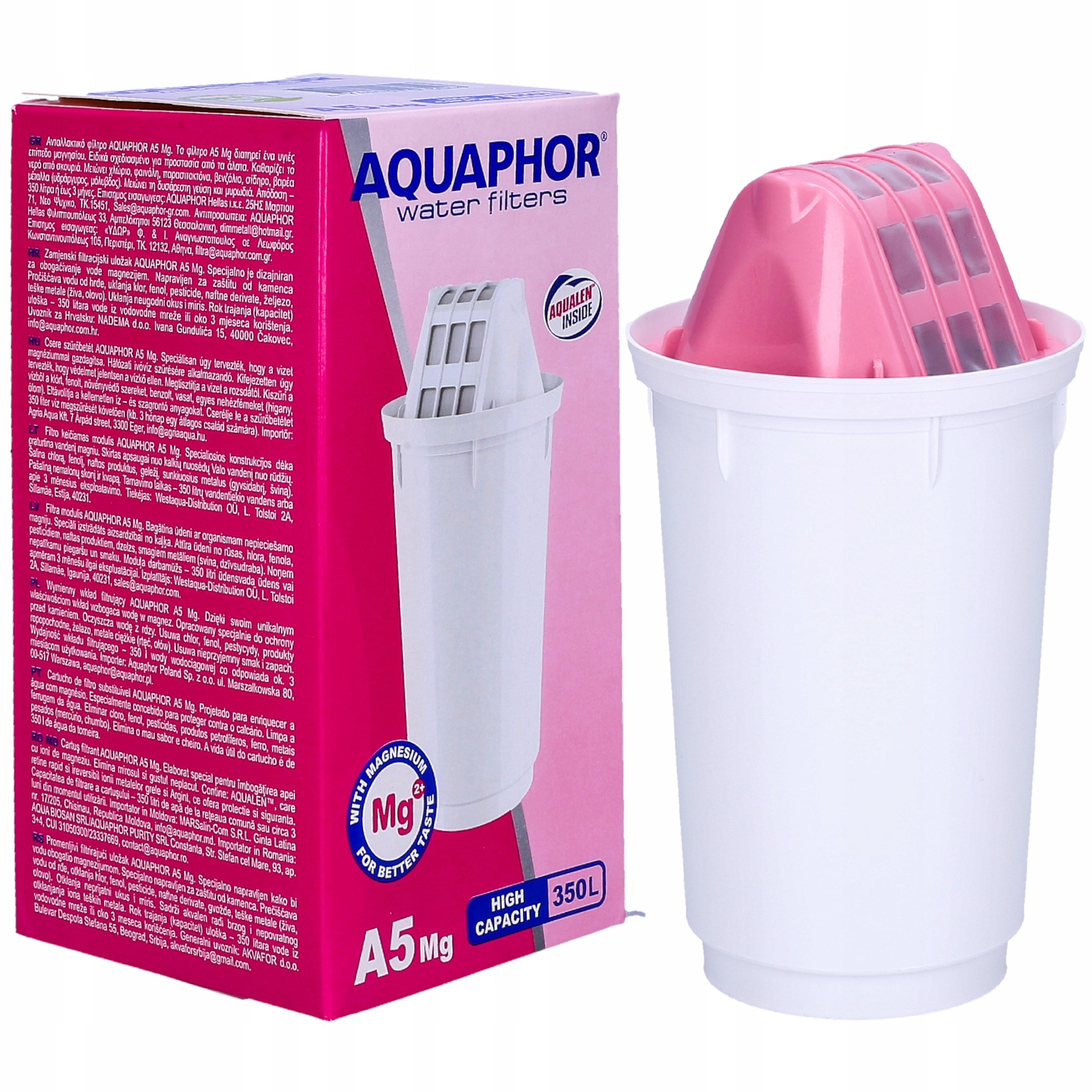 

Wkład filtrujący Aquaphor A5 Mg plus magnez 1 szt.
