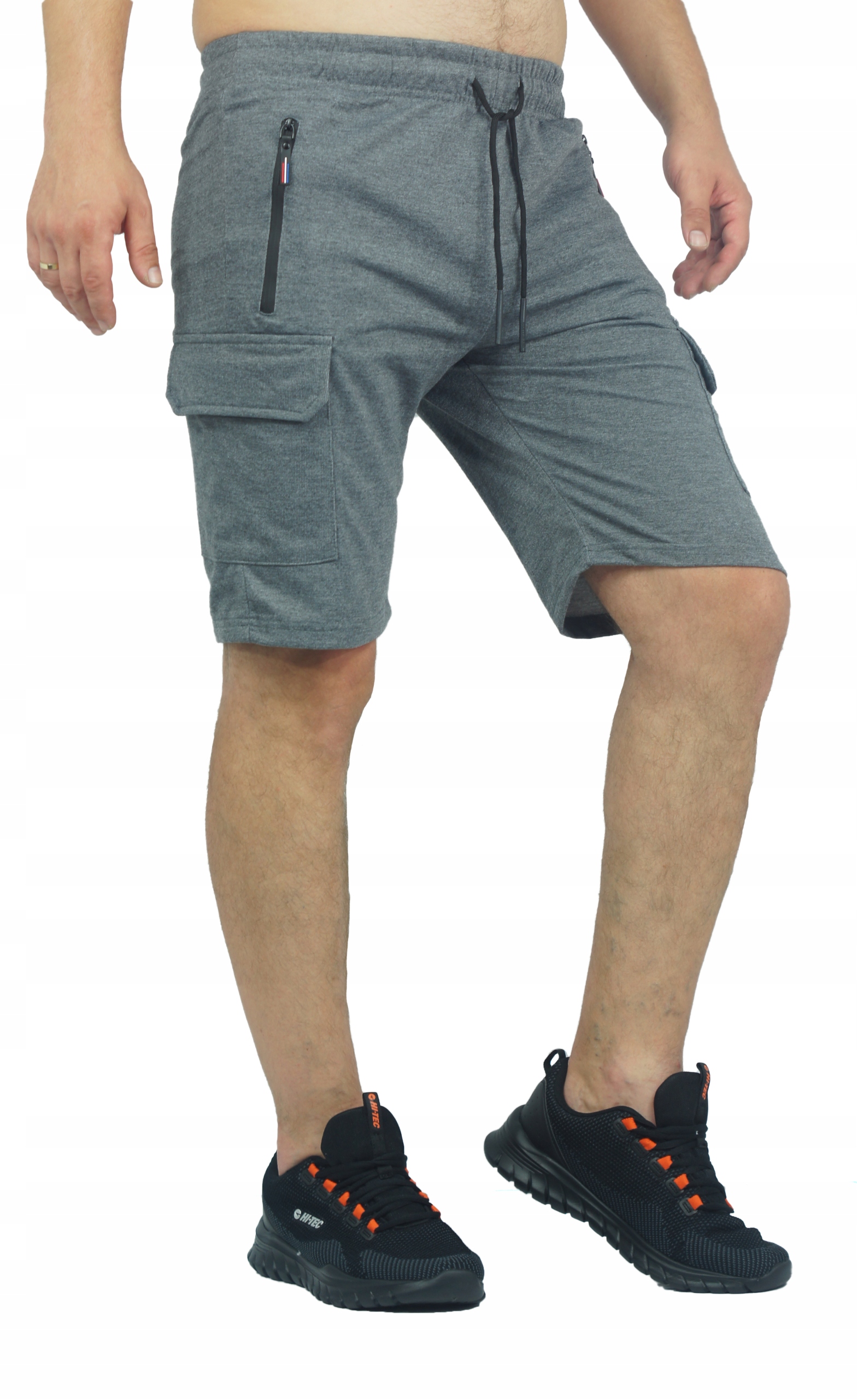 

Krótkie Spodenki Dresowe Bojówki J761 G r.2XL/3XL