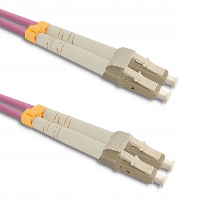 Qoltec Patchcord światłowodowy LC/UPC - LC/UPC | Multimode | 50/125 | 5m