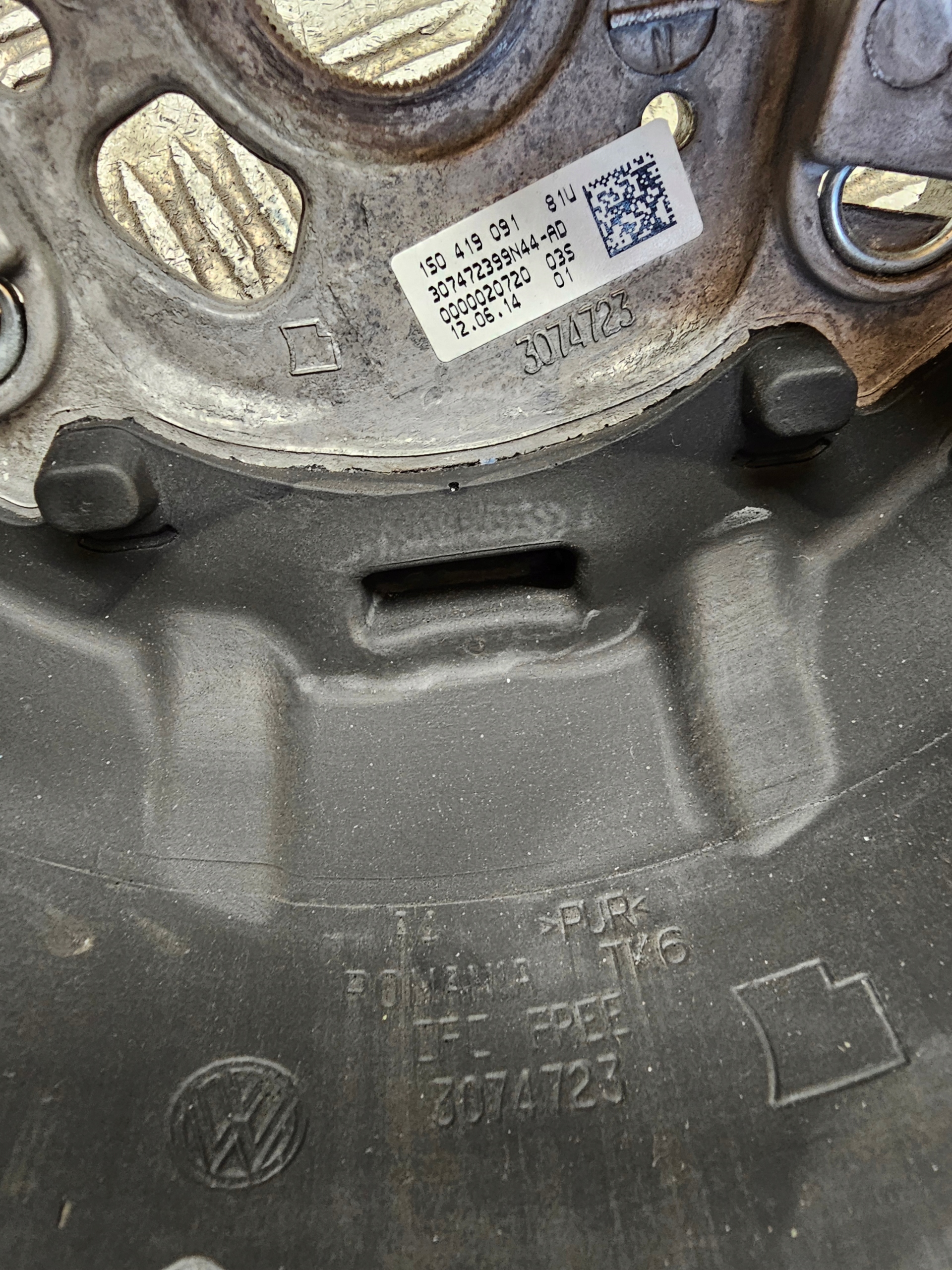 VW UP steering wheel, 1S0419091