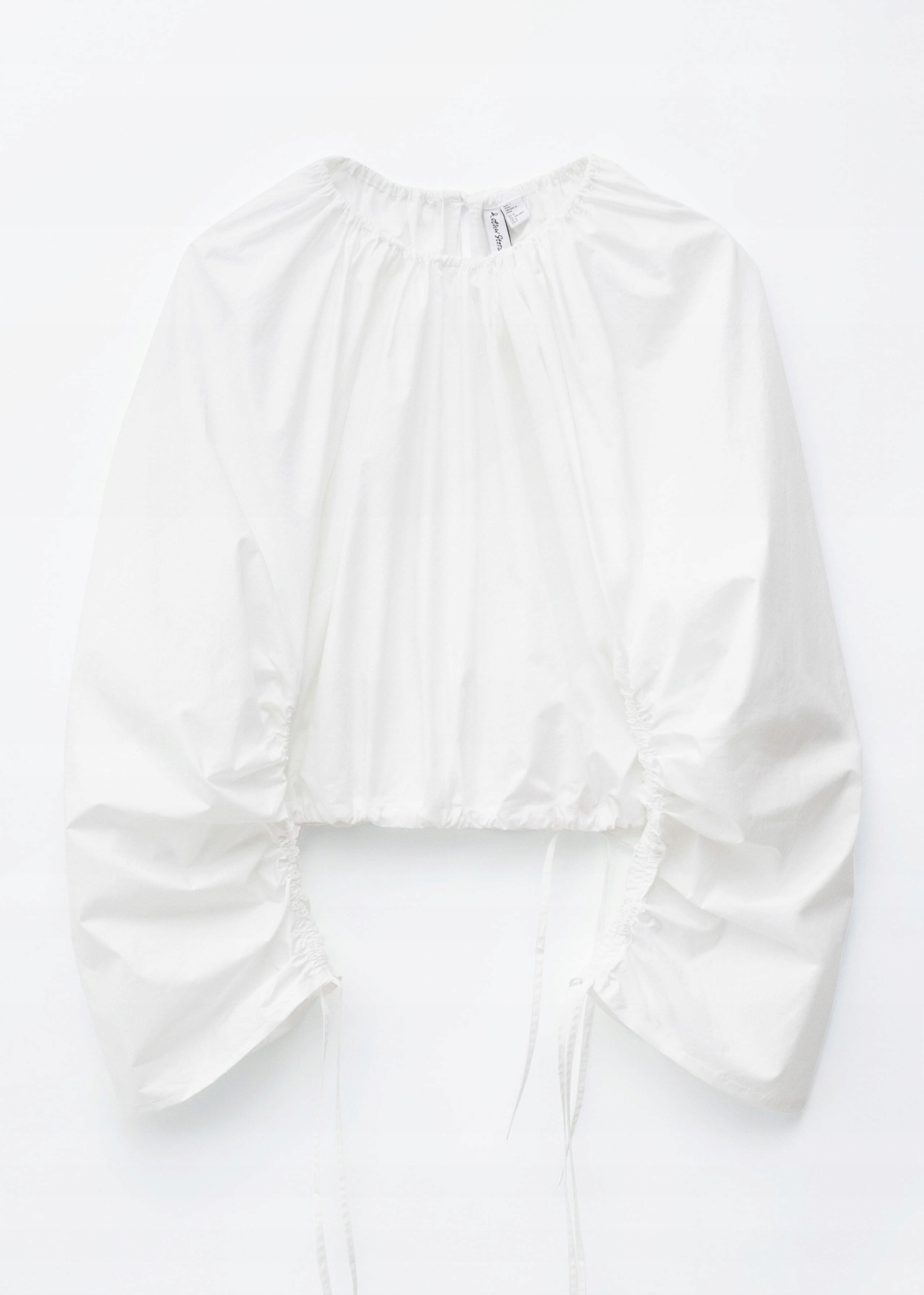 Košile & Other Stories Sculptural Drawstring Blouse M