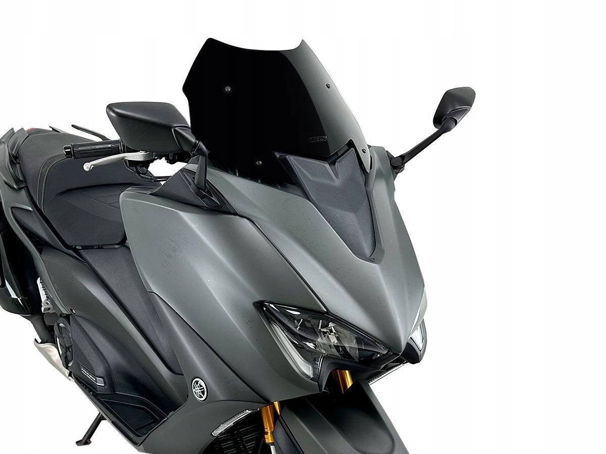 Motocyklové Plexi Wrs Sport Yamaha Tmax 530 Čierne Lesklé
