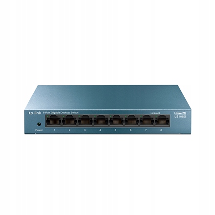 Tp-link 8-portowy przełącznik sieciowy 10/100/1000Mb/s do komputerów stac