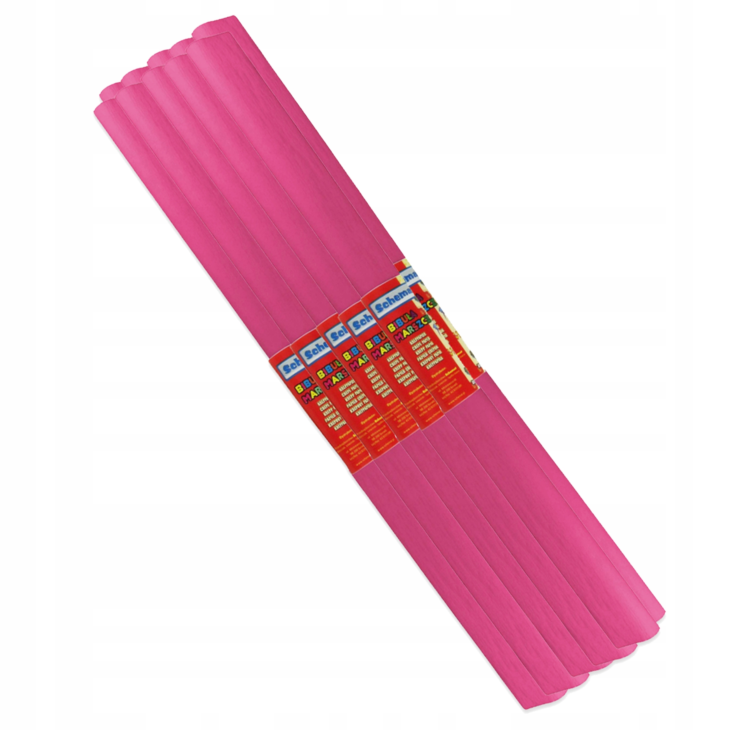 bibuła 10szt. BORDOWA  200x50cm — 2
