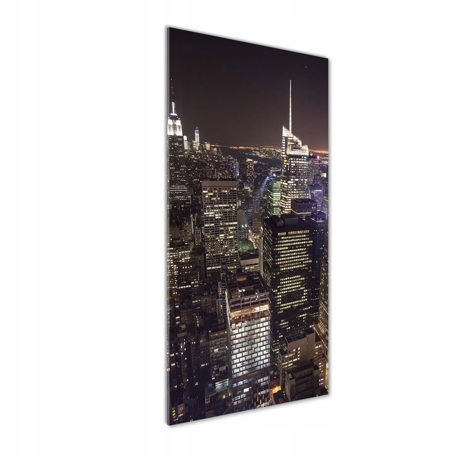 

Foto obraz akryl do salonu Nowy Jork nocą 50x125cm