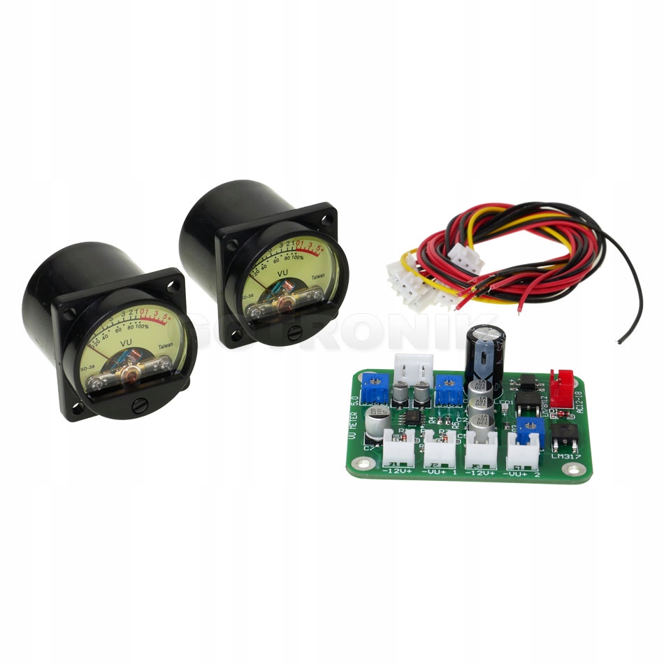 

Uv meter wskaźniki wysterowania audio stereo
