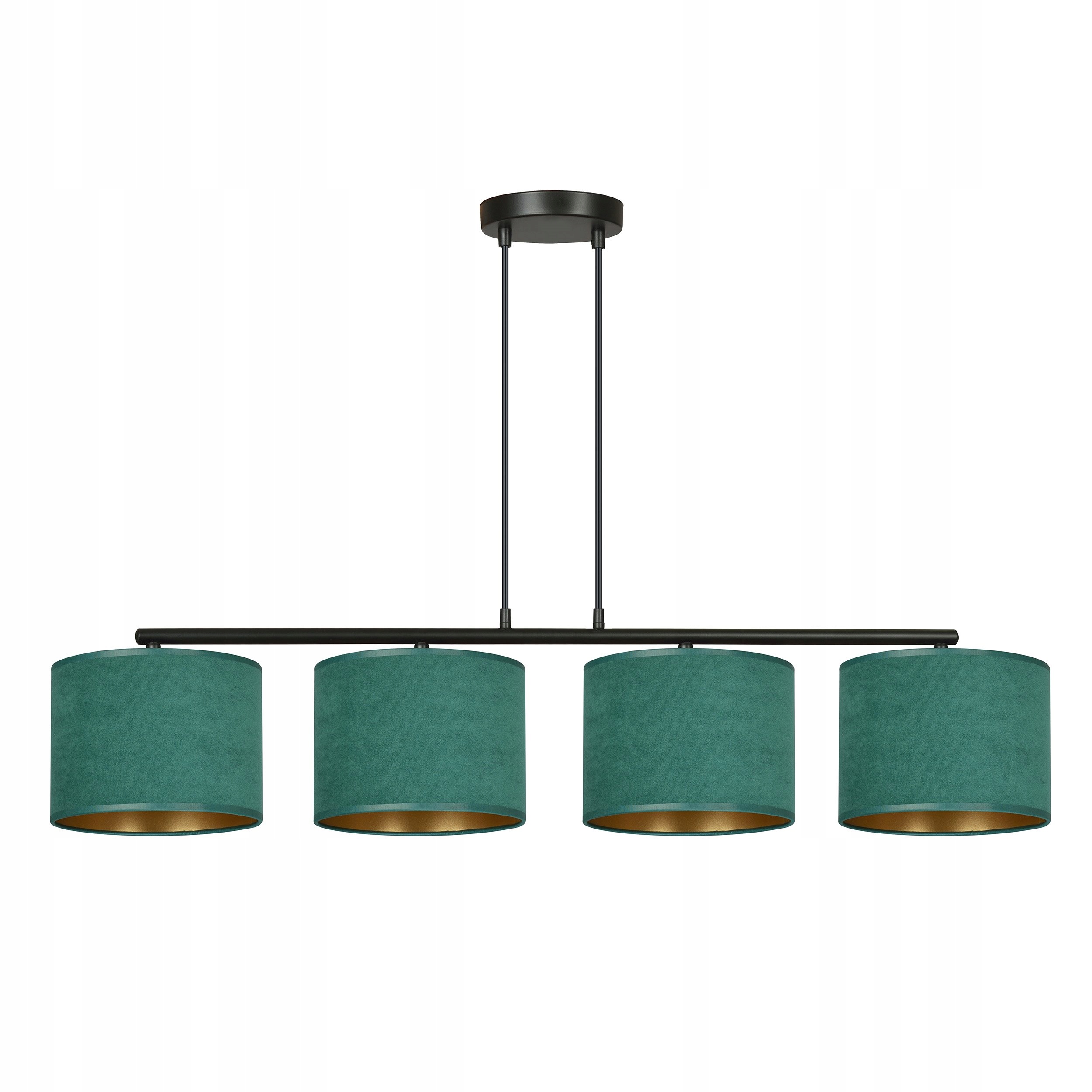 Neobvyklá lampa do čitateľského kútika v obývačke Hilde 4 Bl, zelená