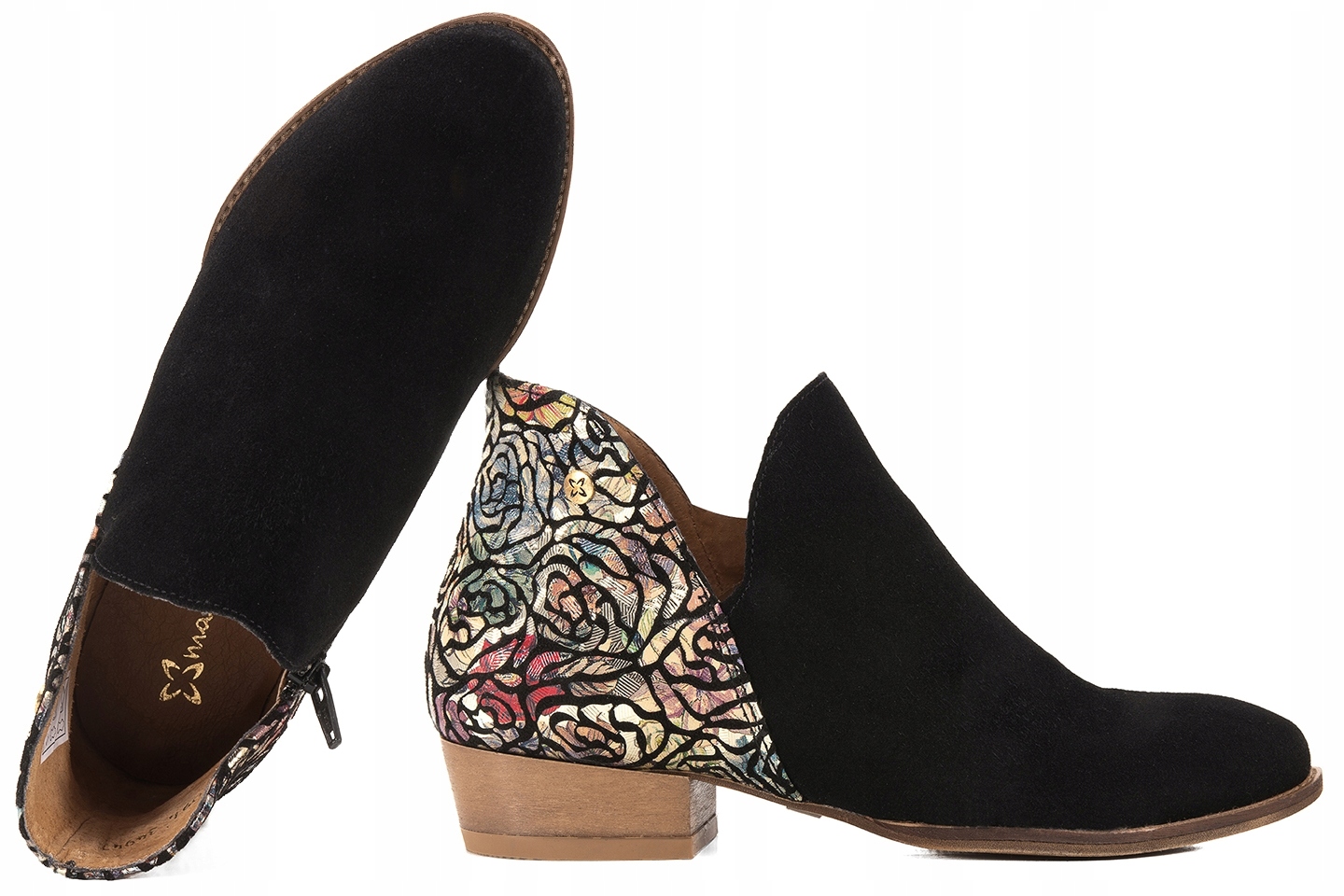 Maciejka 04091-58 Dámské Kotníkové Boty Kozačky černé