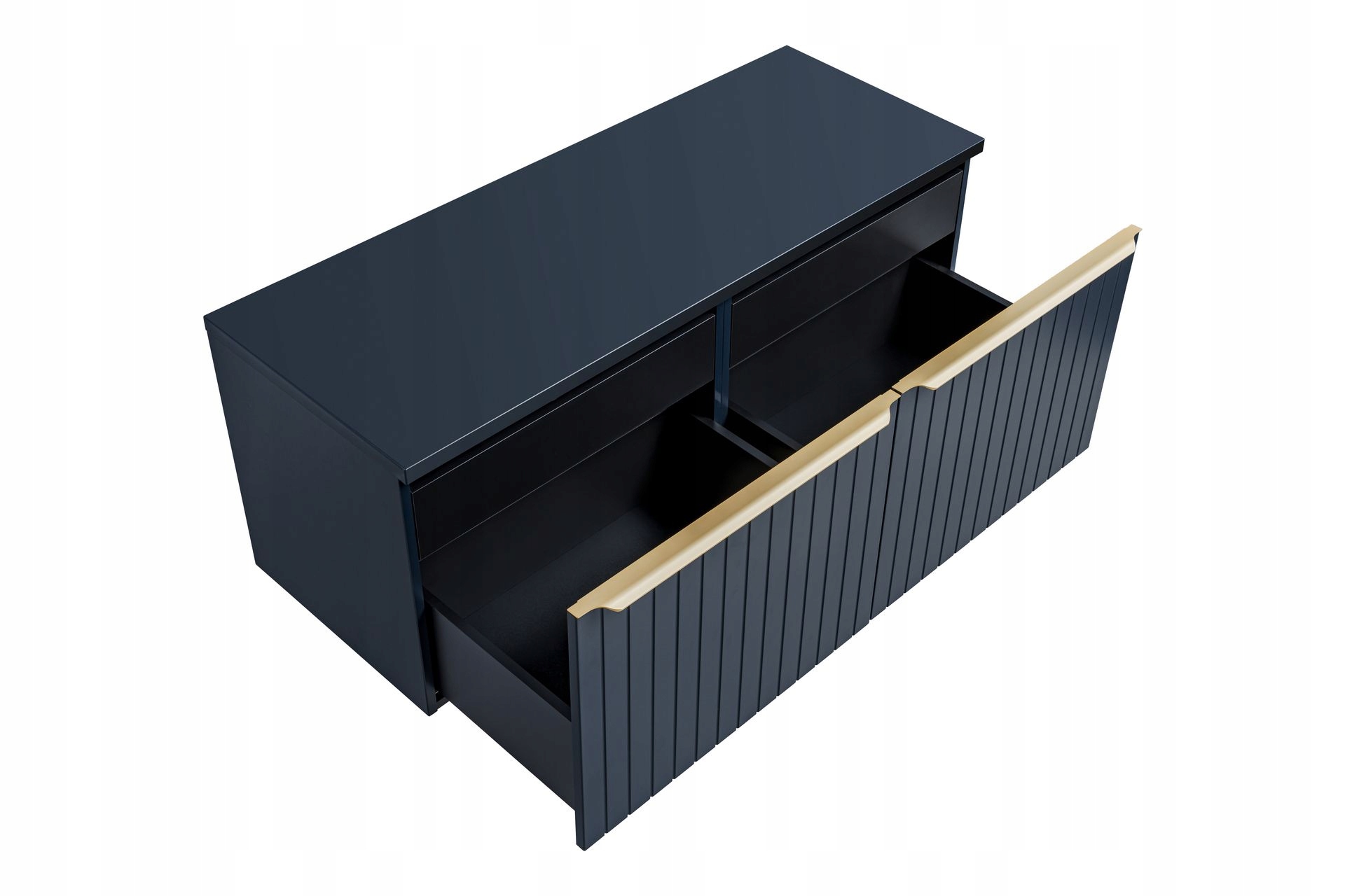 SZAFKA ŁAZIENKOWA BLATEM 120 CM SANTA FE DEEP BLUE Typ wiszące