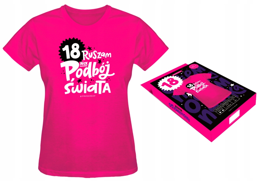 

Koszulka na 18 urodziny dla Niej S