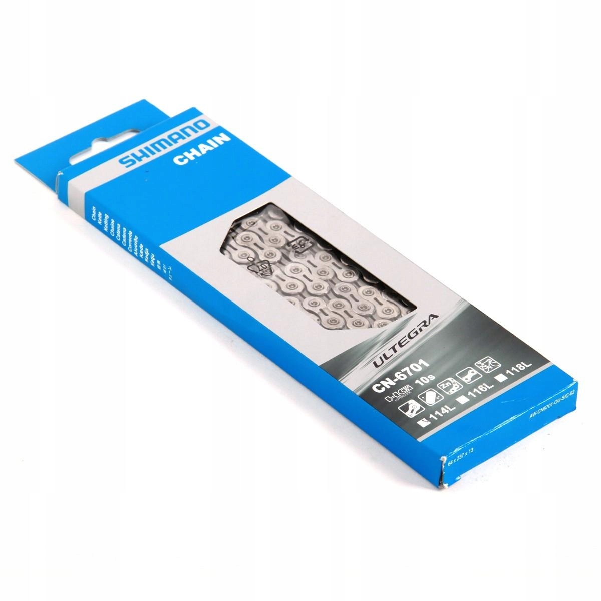 

Shimano Ultegra CN-6701 Łańcuch 10speed Pin 114L
