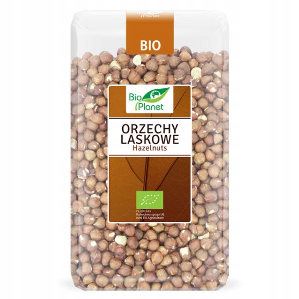 Levně Bio Planet Lískové ořechy Bio 1 kg