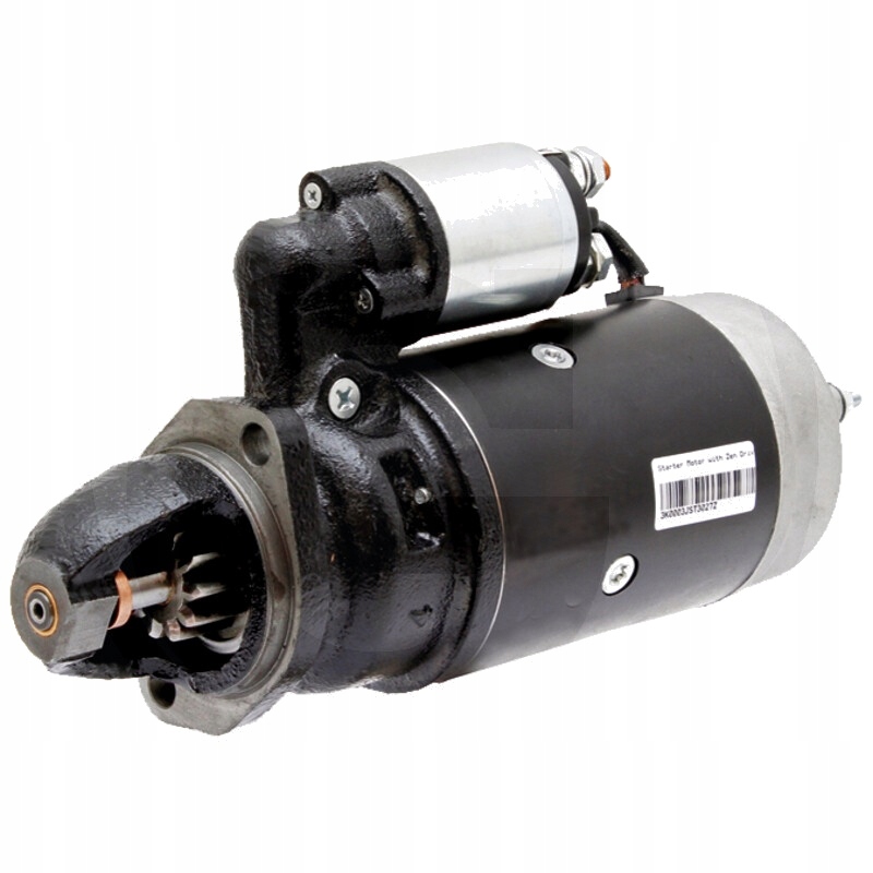 Startér 12V 3,0 kW s 11 zuby pro traktory Hürlimann a Lamb