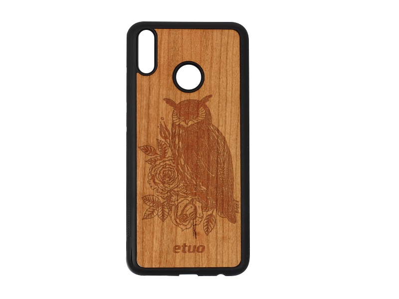 

Etui do Huawei Honor 8X Wood Case - sowa